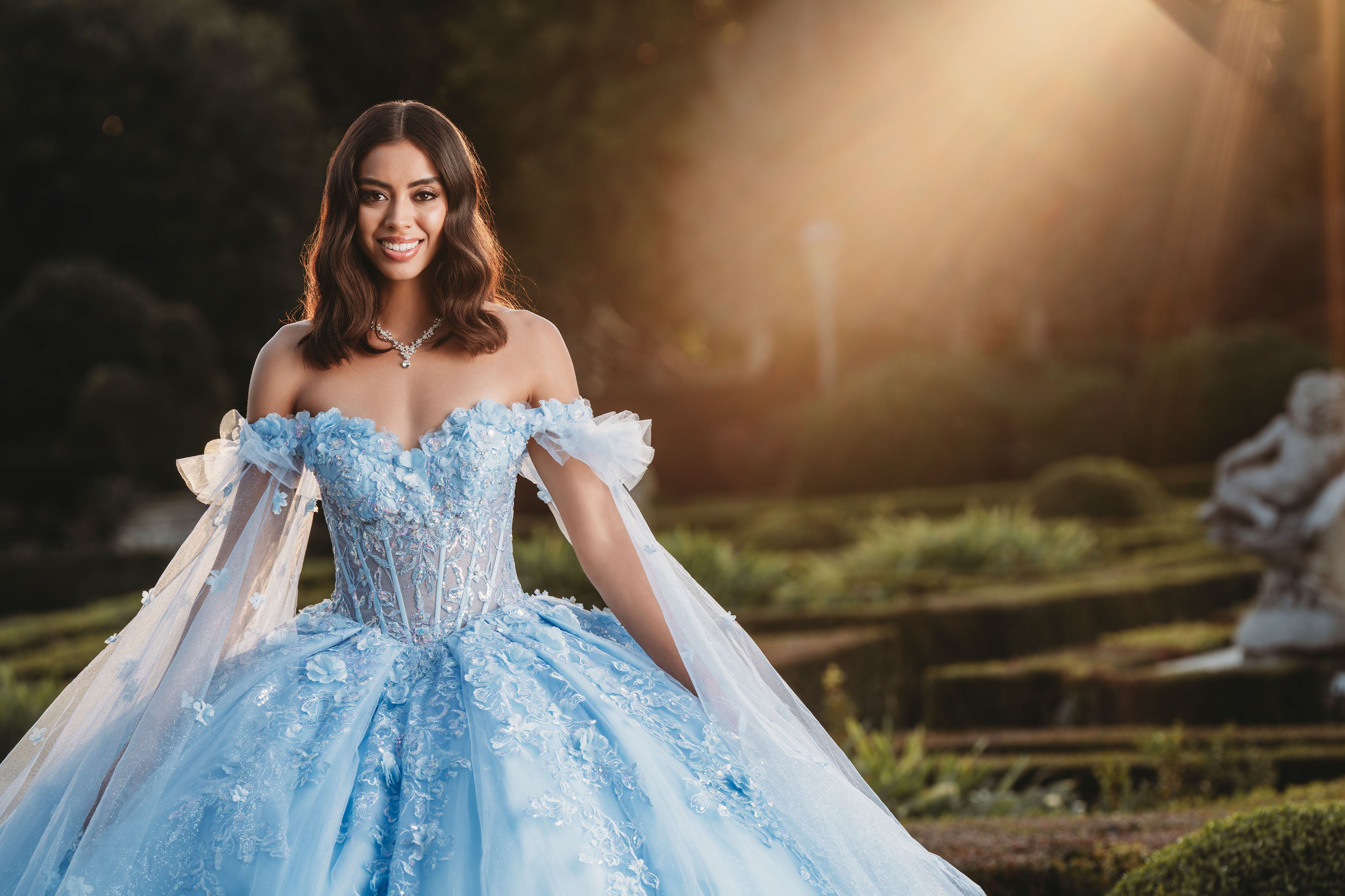 Long-Sleeve Quinceaera Dress | Corset Quinceaera Dress Long-Sleeve Quinceaera Dress | Corset Quinceaera Dress