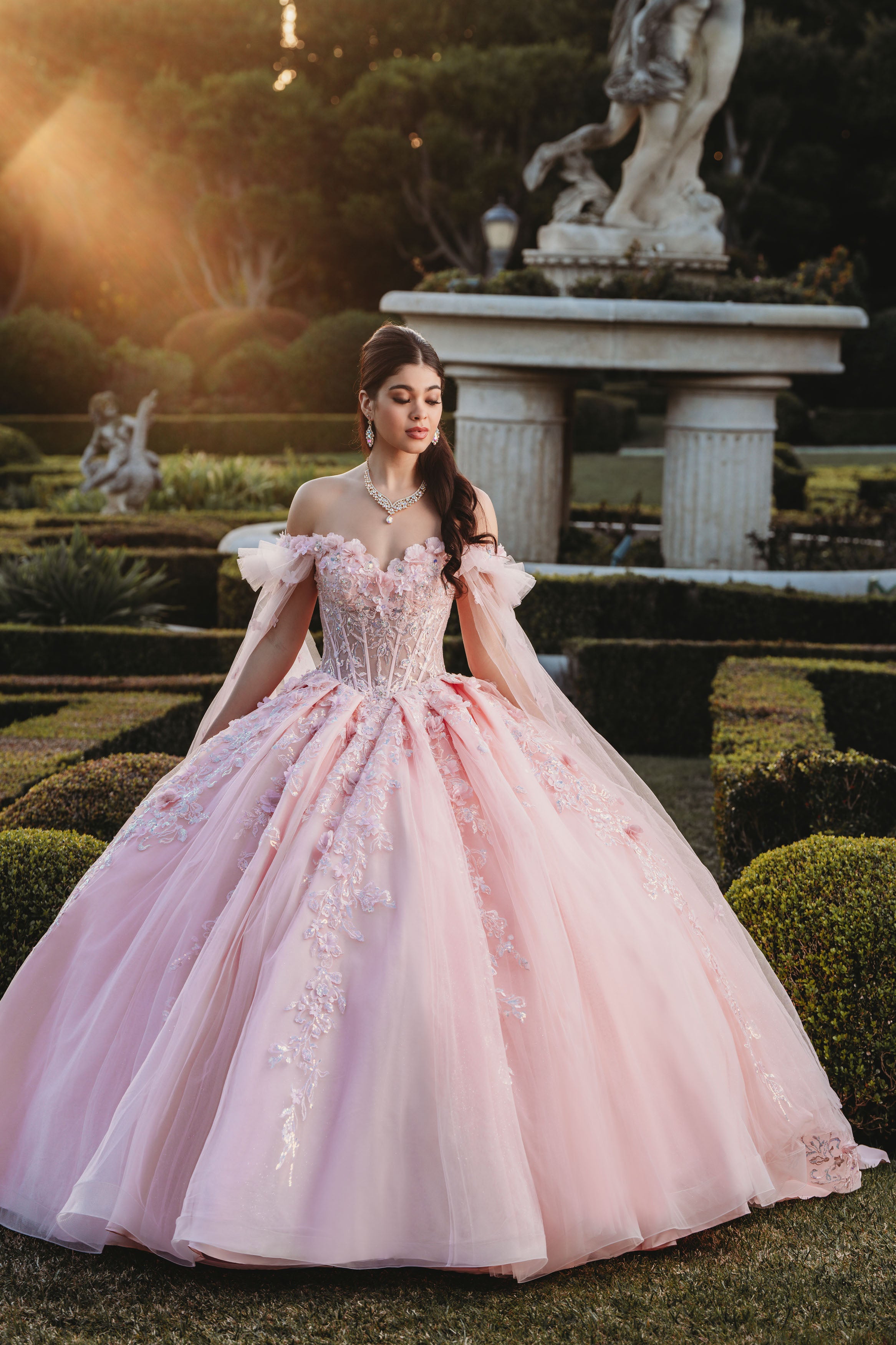 Long-Sleeve Quinceaera Dress | Corset Quinceaera Dress Long-Sleeve Quinceaera Dress | Corset Quinceaera Dress