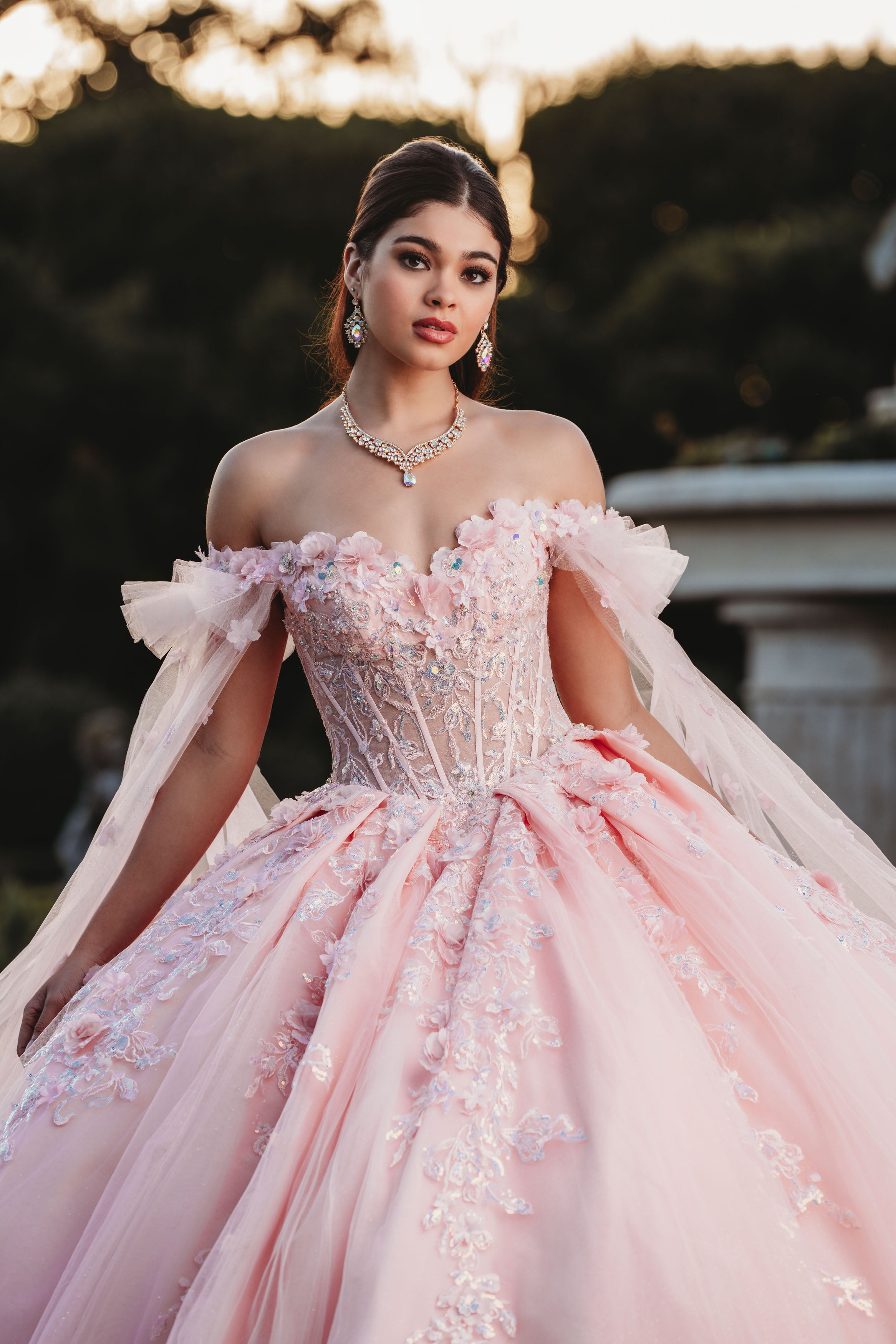 Long-Sleeve Quinceaera Dress | Corset Quinceaera Dress Long-Sleeve Quinceaera Dress | Corset Quinceaera Dress