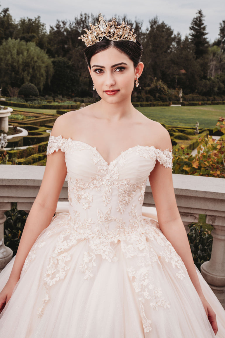 Champagne Quince Dama Dress - New Collection