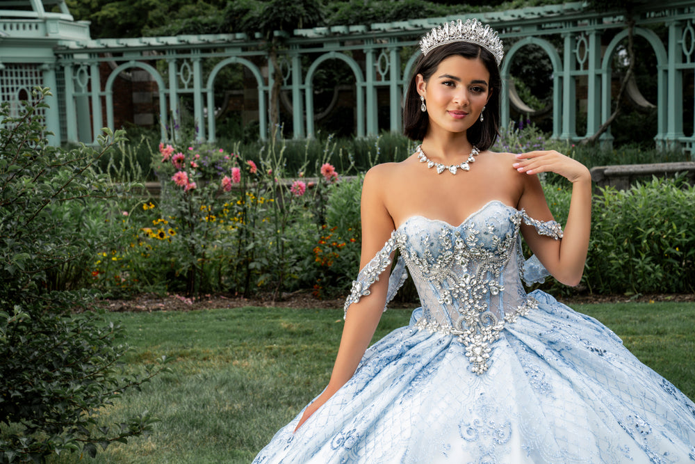 Quinceañera Dress with Bow Quinceañera Dress with Bow