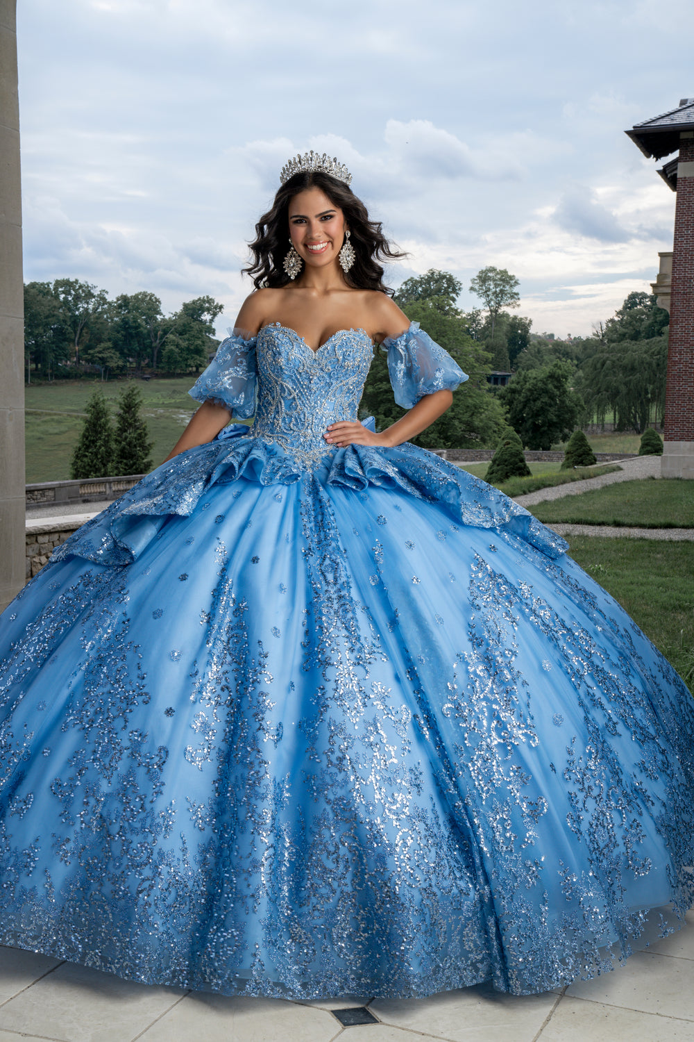 Blue Quincea era Dresses Blue Quince Dresses AmaBella Blue Quincea era Dresses Blue Quince Dresses AmaBella
