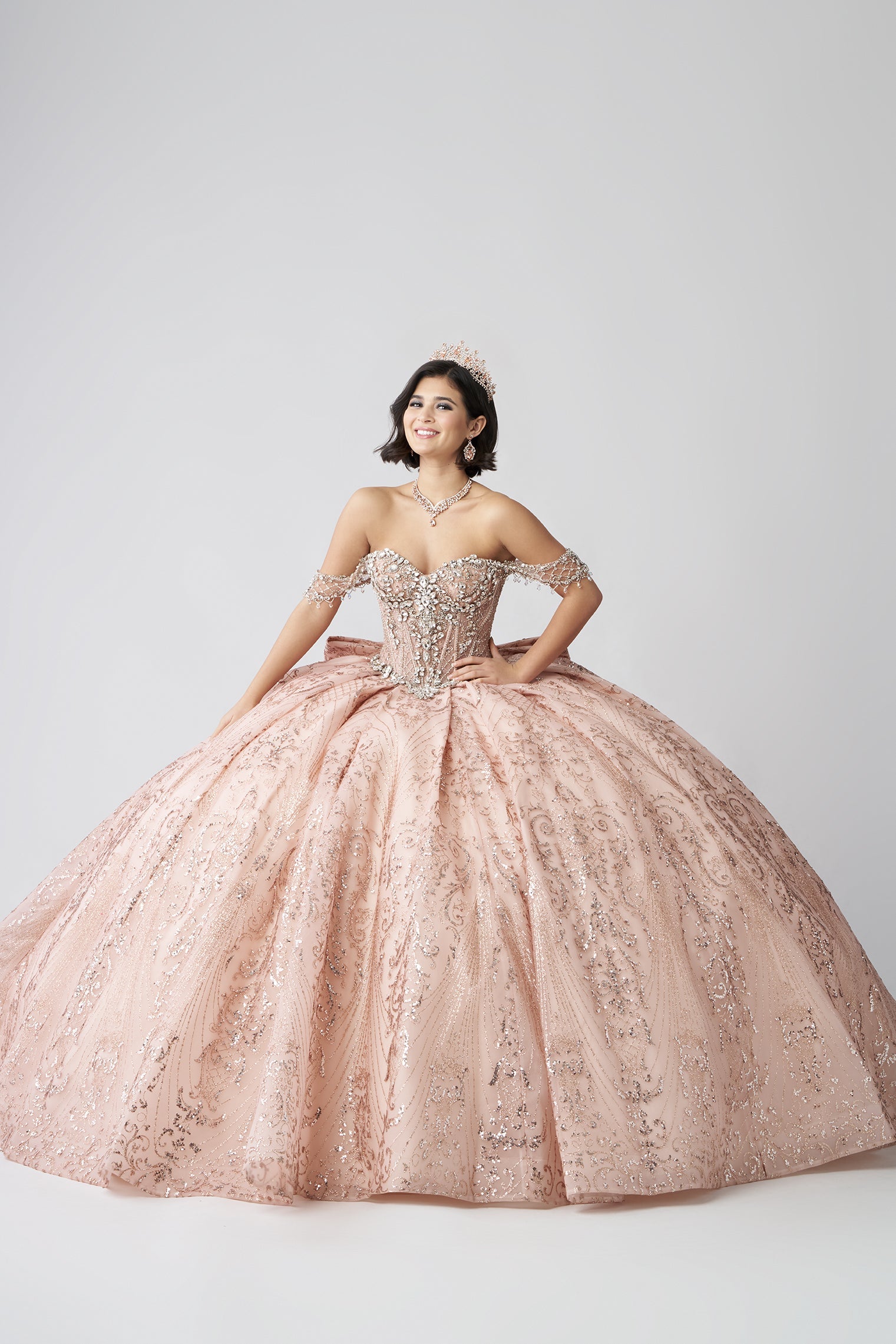 Rose Gold Quinceaera Dresses | Rose Gold Quince Dresses Rose Gold Quinceaera Dresses | Rose Gold Quince Dresses