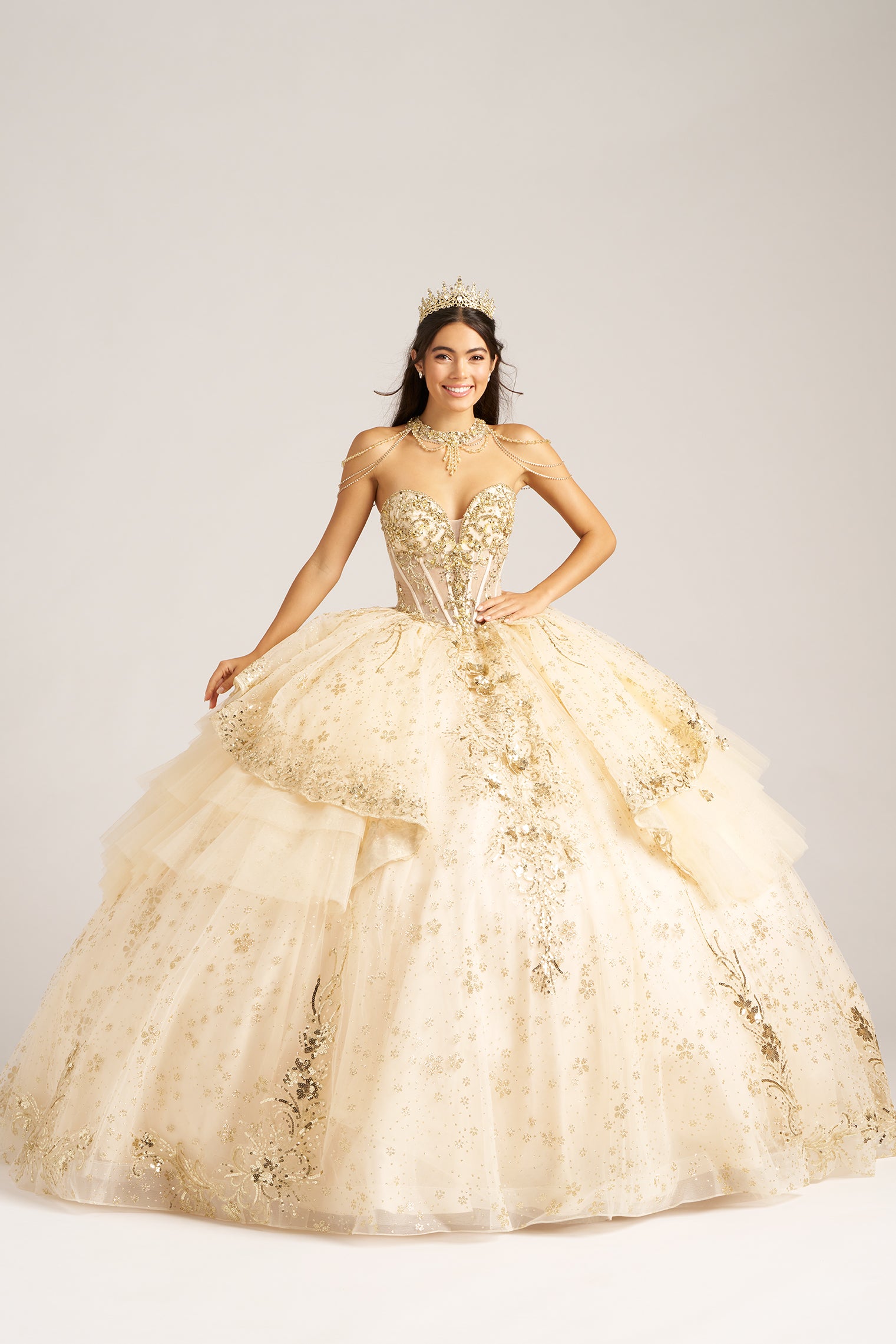 Champagne Quinceaera Dresses | Champagne Quince Dresses Champagne Quinceaera Dresses | Champagne Quince Dresses