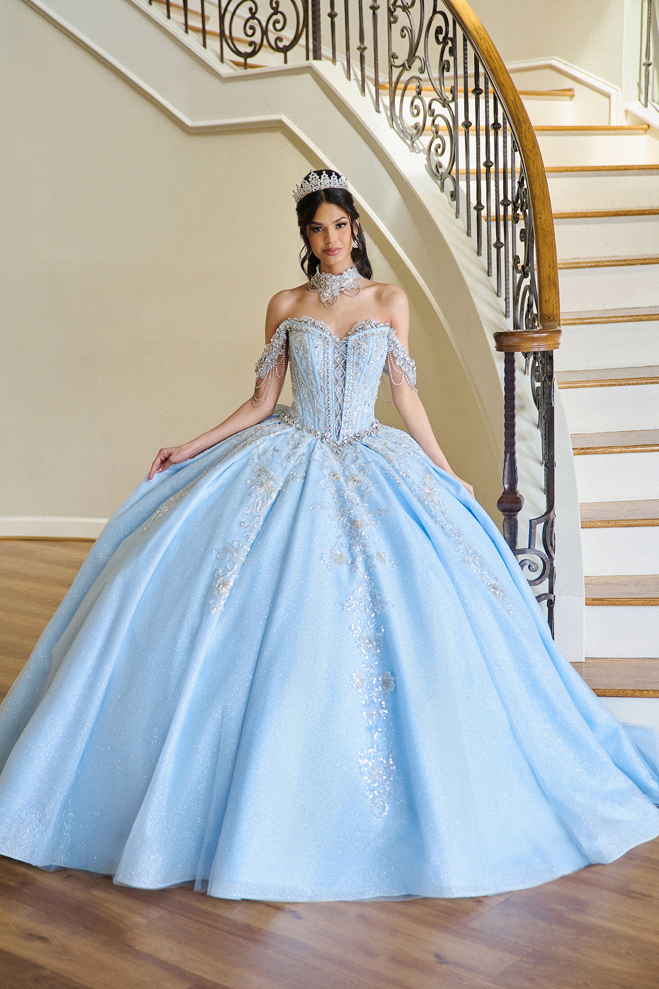 Blue Quinceaera Dresses | Blue Quince Dresses | AmaBella Blue Quinceaera Dresses | Blue Quince Dresses | AmaBella